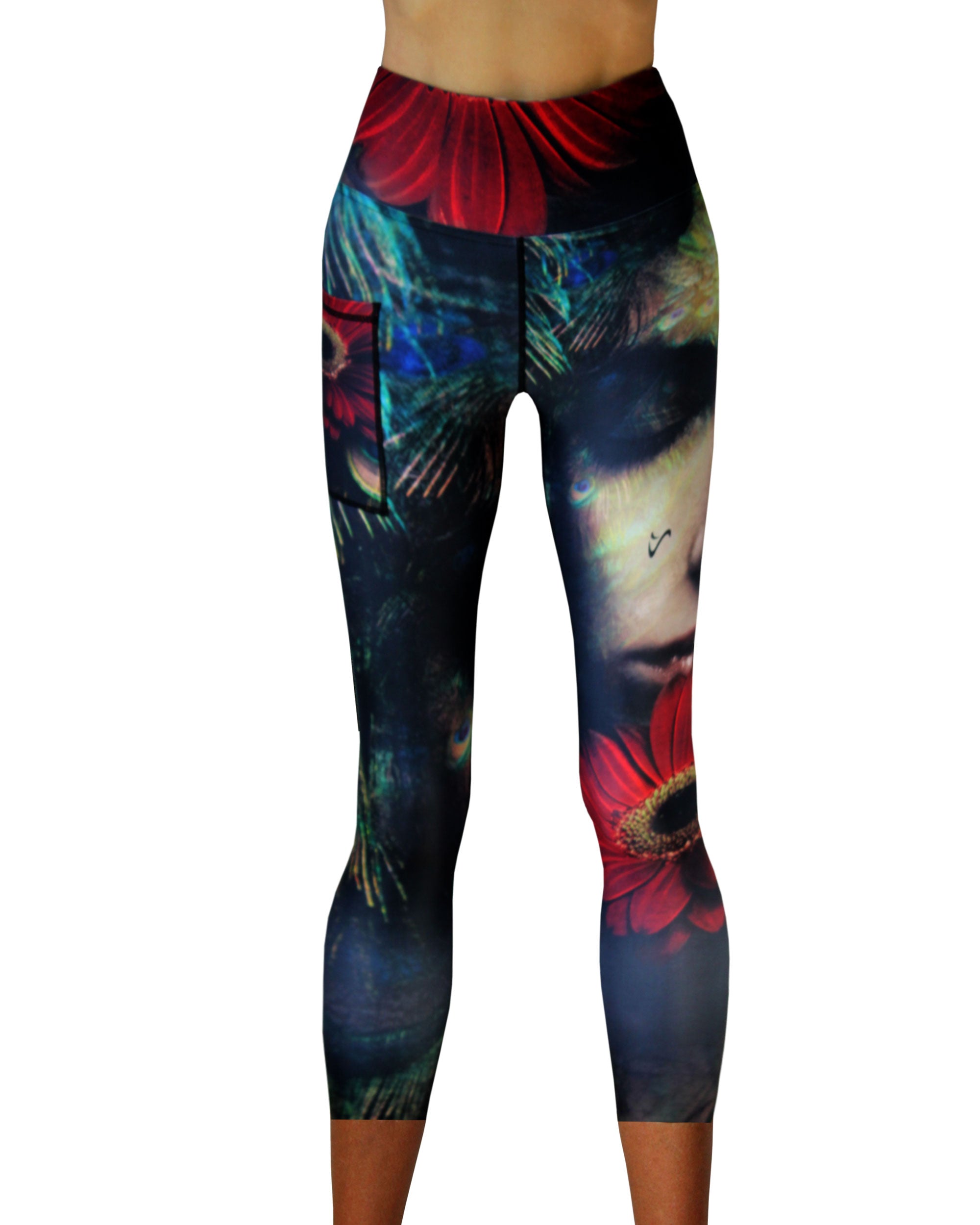 Leggings Capri Imprimés IDEOLOGY Femme - Taille S - Pour Le Yoga Et Le Sport - Neuf Avec étiquettes