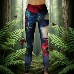 FOREST NYMPH Tech Tights II VIVOLICIOUS Sportswear High Waist Run / Gym / Yoga Leggings